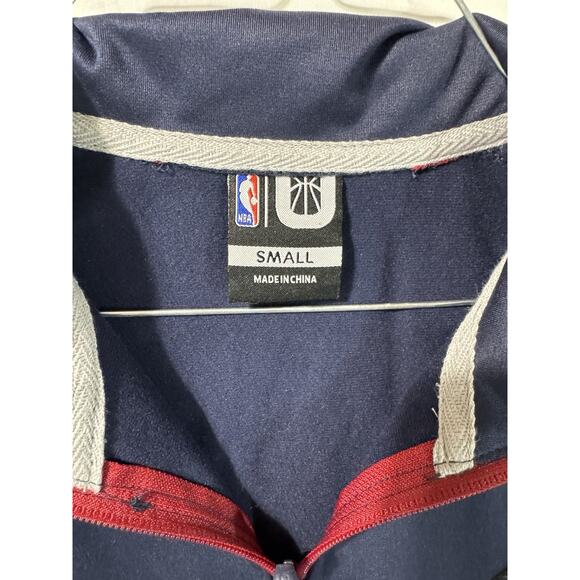 Vintage NBA Cleveland Cavaliers Track Jacket Full Zip Warm Up 2000s Small - Picture 3 of 6